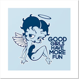 BETTY BOOP - Good girls have more fun Posters and Art